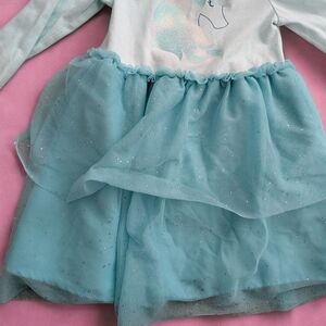 Light Blue Sparkle Tulle unicorn Dress